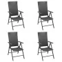 Juego de comedor de jardín 5 piezas ratán sintético negro by , Garden sets - Ref: Foro24-3156516, Price: 397,57 €, Discount: %