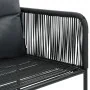 Juego de comedor para jardín 5 piezas negro de , Conjuntos de jardín - Ref: Foro24-3156500, Precio: 410,63 €, Descuento: %