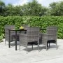 Juego de comedor para jardín 5 piezas con cojines gris y negro von , Gartensets - Ref: Foro24-3156604, Preis: 397,94 €, Rabat...
