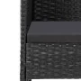 Set de muebles jardín 5 pzas con cojines ratán sintético negro by , Garden sets - Ref: Foro24-3156774, Price: 373,66 €, Disco...