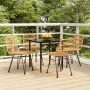 Juego de comedor de jardín 5 piezas ratán sintético de , Conjuntos de jardín - Ref: Foro24-3157874, Precio: 398,02 €, Descuen...