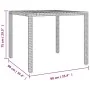 Set comedor de jardín 3 piezas con cojines ratán sintético gris von , Gartensets - Ref: Foro24-3157546, Preis: 333,31 €, Raba...