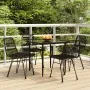 Juego de comedor de jardín 5 piezas ratán sintético negro von , Gartensets - Ref: Foro24-3157881, Preis: 378,22 €, Rabatt: %