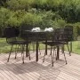 Juego de comedor de jardín 5 piezas ratán sintético negro von , Gartensets - Ref: Foro24-3157895, Preis: 356,03 €, Rabatt: %