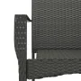 Set de muebles jardín 5 pzas con cojines ratán sintético negro by , Garden sets - Ref: Foro24-3185096, Price: 409,42 €, Disco...