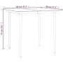 Set de muebles jardín 5 pzas con cojines ratán sintético negro by , Garden sets - Ref: Foro24-3185096, Price: 409,42 €, Disco...