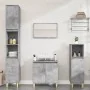 Set muebles de baño 2 piezas madera contrachapada gris hormigón by , Bathroom furniture - Ref: Foro24-3185585, Price: 172,21 ...