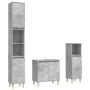 Set muebles de baño 2 piezas madera contrachapada gris hormigón by , Bathroom furniture - Ref: Foro24-3185585, Price: 172,21 ...
