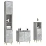 Set muebles de baño 2 piezas madera contrachapada gris hormigón by , Bathroom furniture - Ref: Foro24-3185585, Price: 172,21 ...