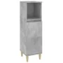 Set muebles de baño 2 piezas madera contrachapada gris hormigón by , Bathroom furniture - Ref: Foro24-3185585, Price: 172,21 ...