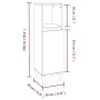 Set muebles de baño 2 piezas madera contrachapada gris hormigón by , Bathroom furniture - Ref: Foro24-3185585, Price: 172,21 ...
