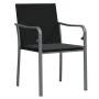 Juego comedor jardín 7 piezas y cojines ratán sintético y acero von , Gartensets - Ref: Foro24-3186944, Preis: 425,69 €, Raba...