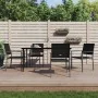 Juego de comedor para jardín 5 piezas ratán sintético y acero von , Gartensets - Ref: Foro24-3187011, Preis: 293,15 €, Rabatt: %