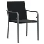 Juego comedor jardín 9 piezas y cojines ratán sintético y acero von , Gartensets - Ref: Foro24-3186952, Preis: 605,18 €, Raba...