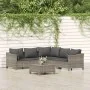 Set de muebles de jardín 6 pzas y cojines ratán sintético gris de , Conjuntos de jardín - Ref: Foro24-3187278, Precio: 478,94...