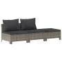 Set de muebles de jardín 9 pzas y cojines ratán sintético gris de , Conjuntos de jardín - Ref: Foro24-3187299, Precio: 718,89...