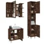 Set de muebles baño 3 pzas madera contrachapada roble ahumado by , Bathroom furniture - Ref: Foro24-3187606, Price: 194,75 €,...
