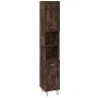 Set de muebles baño 3 pzas madera contrachapada roble ahumado by , Bathroom furniture - Ref: Foro24-3187606, Price: 194,75 €,...