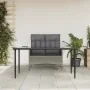 Juego de comedor jardín 2 pzas con cojines ratán sintético gris by , Garden sets - Ref: Foro24-3203502, Price: 306,51 €, Disc...