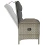Juego de comedor jardín 2 pzas con cojines ratán sintético gris by , Garden sets - Ref: Foro24-3203502, Price: 306,51 €, Disc...