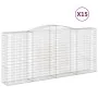 Cestas de gaviones 15 uds forma de arco hierro 400x50x180/200cm by , Pots and planters - Ref: Foro24-3147057, Price: 3,00 €, ...
