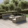 Set de muebles de jardín 7 pzas y cojines ratán sintético gris de , Conjuntos de jardín - Ref: Foro24-3157483, Precio: 633,18...