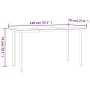 Juego de comedor para jardín 7 piezas ratán sintético y acero von , Gartensets - Ref: Foro24-3187024, Preis: 326,76 €, Rabatt: %