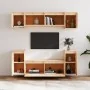 Muebles para TV 6 piezas madera maciza de pino de , Muebles TV - Ref: Foro24-3100189, Precio: 260,31 €, Descuento: %