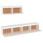 Conjunto de mueble de TV 3 piezas madera maciza de pino blanco von , TV-Möbel - Ref: Foro24-3100140, Preis: 184,05 €, Rabatt: %