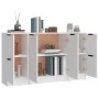 Aparadores 3 piezas madera contrachapada blanco by , Sideboards - Ref: Foro24-3115844, Price: 153,67 €, Discount: %