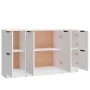 Aparadores 3 piezas madera contrachapada blanco by , Sideboards - Ref: Foro24-3115844, Price: 153,67 €, Discount: %