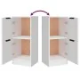 Aparadores 3 piezas madera contrachapada blanco by , Sideboards - Ref: Foro24-3115844, Price: 153,67 €, Discount: %