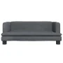Cama para perros de terciopelo gris oscuro 80x45x30 cm de , Camas para perros - Ref: Foro24-171896, Precio: 81,58 €, Descuent...
