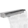 Fuente cascada rectangular piscina acero inoxidable 90 cm by , Fountains and waterfalls - Ref: Foro24-41668, Price: 137,89 €,...