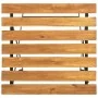 Mesa bistró de terraza madera maciza de acacia 55x54x71 cm by , Garden tables - Ref: Foro24-313158, Price: 72,13 €, Discount: %