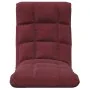 Tumbona de suelo plegable de tela rojo vino tinto von , Bodenstühle - Ref: Foro24-336592, Preis: 79,17 €, Rabatt: %
