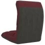 Tumbona de suelo plegable de tela rojo vino tinto von , Bodenstühle - Ref: Foro24-336592, Preis: 79,17 €, Rabatt: %