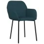 Sillas de comedor 2 unidades terciopelo azul by , dining chairs - Ref: Foro24-344700, Price: 113,41 €, Discount: %