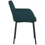 Sillas de comedor 2 unidades terciopelo azul by , dining chairs - Ref: Foro24-344700, Price: 113,41 €, Discount: %