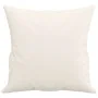 Cojines decorativos 2 uds cuero sintético crema 40x40 cm de , Cojines - Ref: Foro24-349480, Precio: 26,10 €, Descuento: %