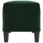Banco de terciopelo verde oscuro 100x35x41 cm by , Banks - Ref: Foro24-349423, Price: 57,52 €, Discount: %