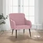 Sillón de terciopelo rosa 63x76x80 cm von , Sessel - Ref: Foro24-351439, Preis: 98,48 €, Rabatt: %
