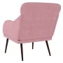 Sillón de terciopelo rosa 63x76x80 cm von , Sessel - Ref: Foro24-351439, Preis: 98,48 €, Rabatt: %
