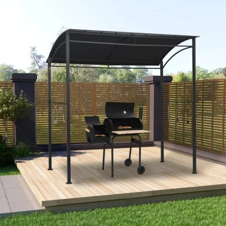 Cenador de barbacoa acero gris antracita 215x150x220 cm von , Zelte und Pavillons - Ref: Foro24-48603, Preis: 170,83 €, Rabat...