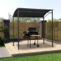 Cenador de barbacoa acero gris antracita 215x150x220 cm von , Zelte und Pavillons - Ref: Foro24-48603, Preis: 170,83 €, Rabat...