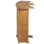 Mesa de bar plegable de madera teca maciza 155x53x105 cm by , Garden tables - Ref: Foro24-43804, Price: 422,52 €, Discount: %
