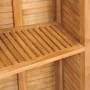 Mesa de bar plegable de madera teca maciza 155x53x105 cm by , Garden tables - Ref: Foro24-43804, Price: 422,52 €, Discount: %