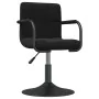 Silla de comedor de terciopelo negro by , dining chairs - Ref: Foro24-3087938, Price: 90,93 €, Discount: %