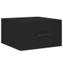 Mesitas de noche de pared 2 uds negro 35x35x20 cm by , Lockers and storage cabinets - Ref: Foro24-829839, Price: 58,18 €, Dis...