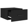 Mesitas de noche de pared 2 uds negro 35x35x20 cm by , Lockers and storage cabinets - Ref: Foro24-829839, Price: 58,18 €, Dis...